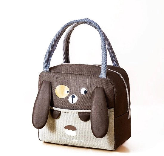 Borsa termica portatile acqua resistente - capienza 5,5 litri - confezione riutilizzabile - adatta per scuola/pic nic - materiale ecologico - borsa per il pranzo