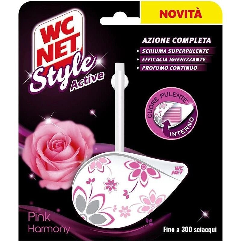 WC NET STYLE ACTIVE TAVOLETTA PINK HARMONY AD AZIONE COMPLETA
