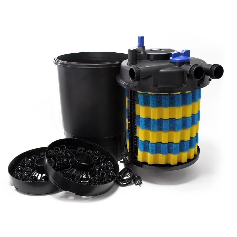 CPF-30000 SET 60000l 55W UVC NEO10000 Pompe Tubo Set per Laghetti