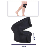 Trade Shop - Tutore Doppio Per Ginocchio Fascia Per Corridori Supporto Tendine Rotuleo -