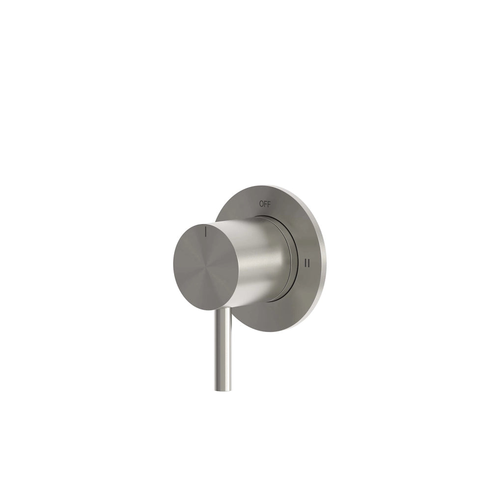 SINED Deviatore Muro Levante in acciaio inox 316L satinato incasso a parete design funzionale per bagni moderni resistente alla corrosione per interni ed esterni