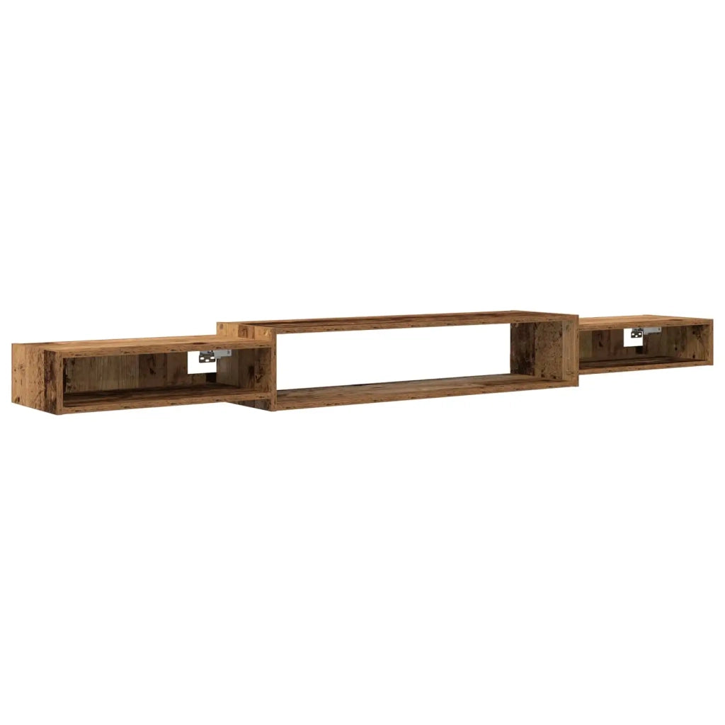 Mobile TV da Parete A parete Legno antico 220 x 28 x 21 cm
