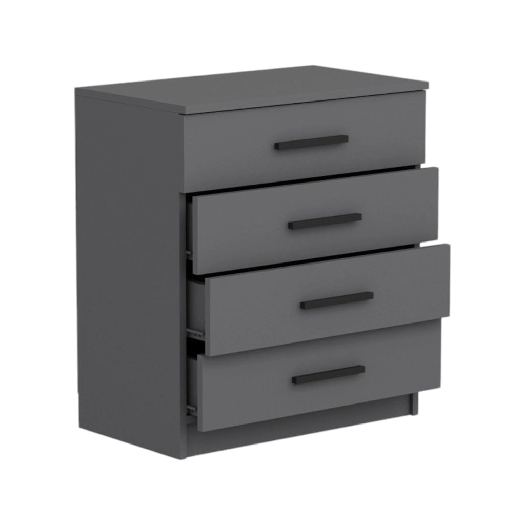 Kalmaegi, Cassettiera 4 Cassetti, 70x79x42h cm Grigio Cenere