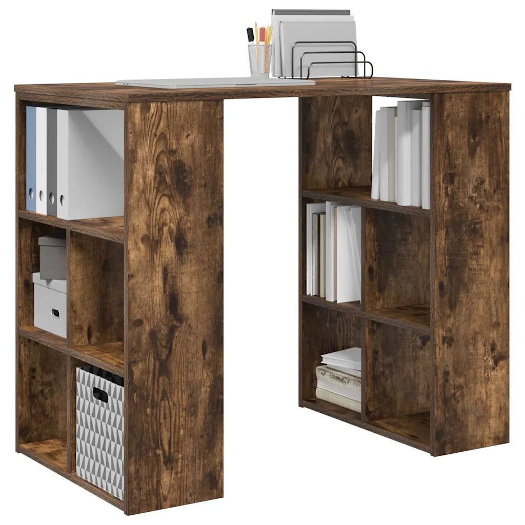 Scrivania Rovere fumé Legno ingegnerizzato 90 x 50 x 75 cm 869510