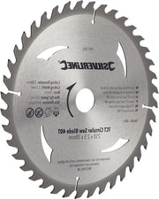 Circolari per sega circolare in acciaio - 40 e 60 denti - 2 pezzi - 250 x 30 mm - Pezzi di transizione 25, 20 e 16 mm