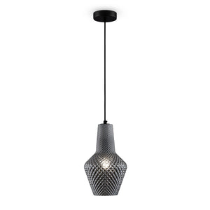 Lampada pendente Pendant in Metallo Tommy Nero
