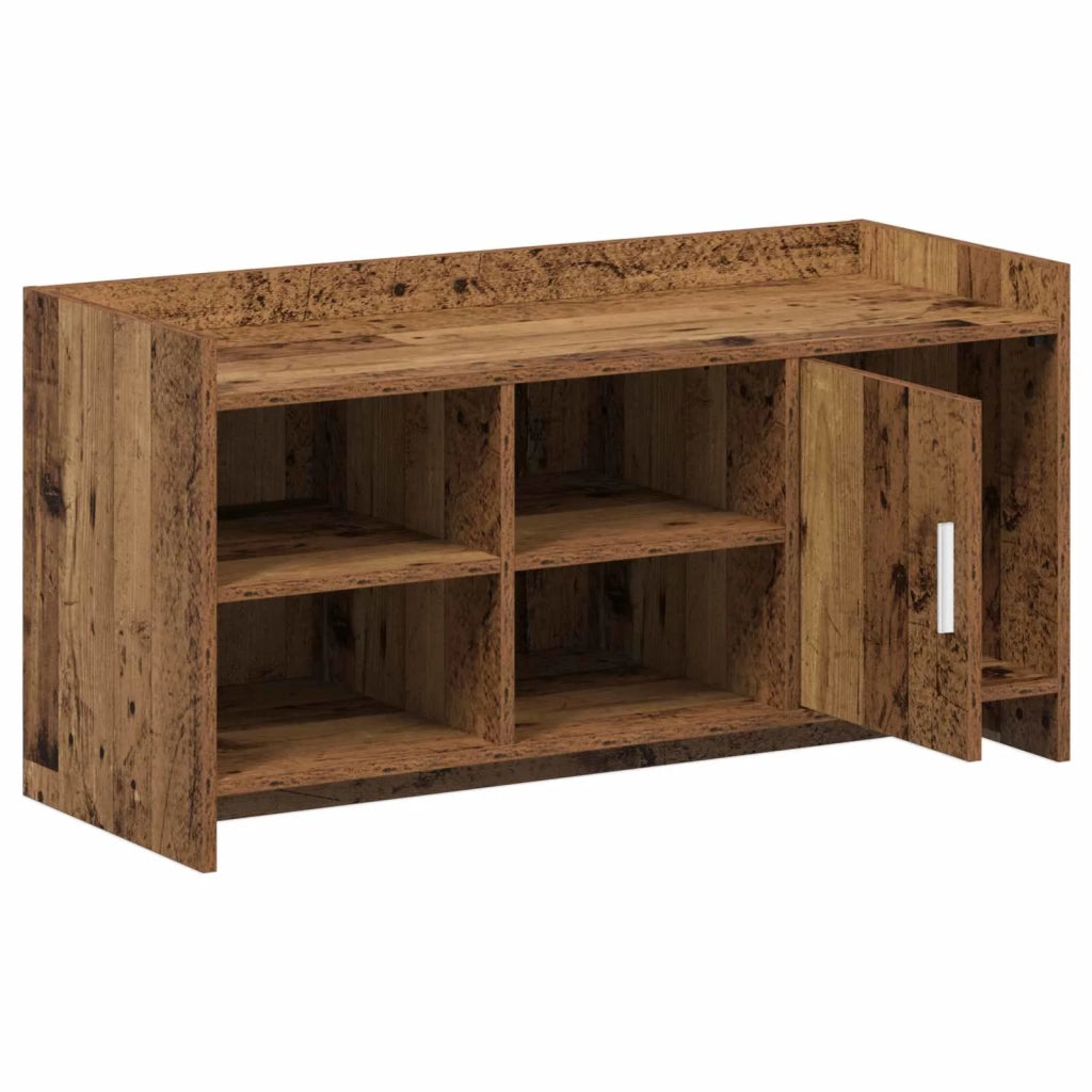 Mobile per scarpe con porta Legno antico 100 x 39,5 x 51 cm 8011361