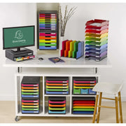 Exacompta Set Cassetti da Scrivania Big-Box "Harlequin" con 4 Cassetti 444583