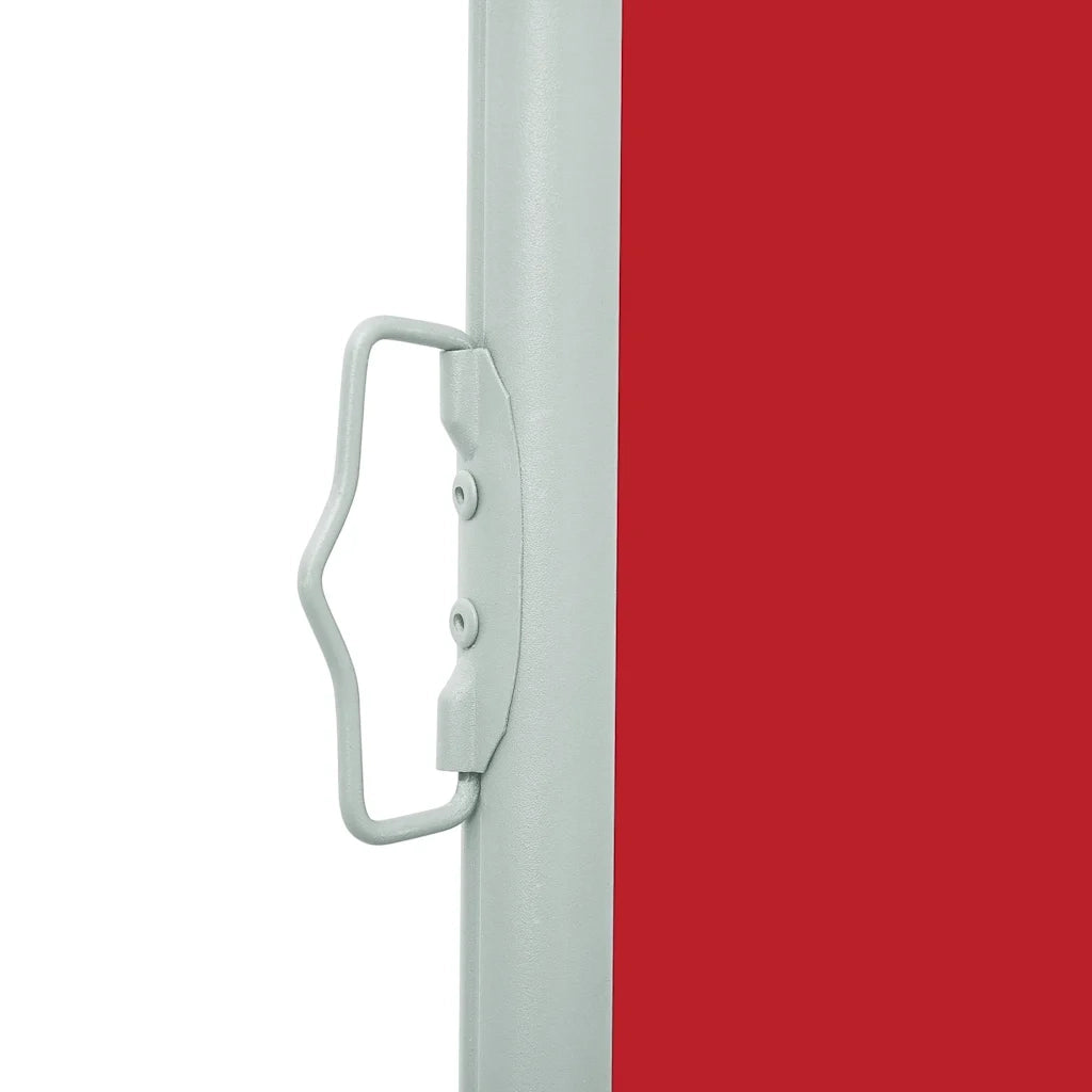 Tenda da Sole Laterale Retrattile 140 x 300 cm Rossa 45356