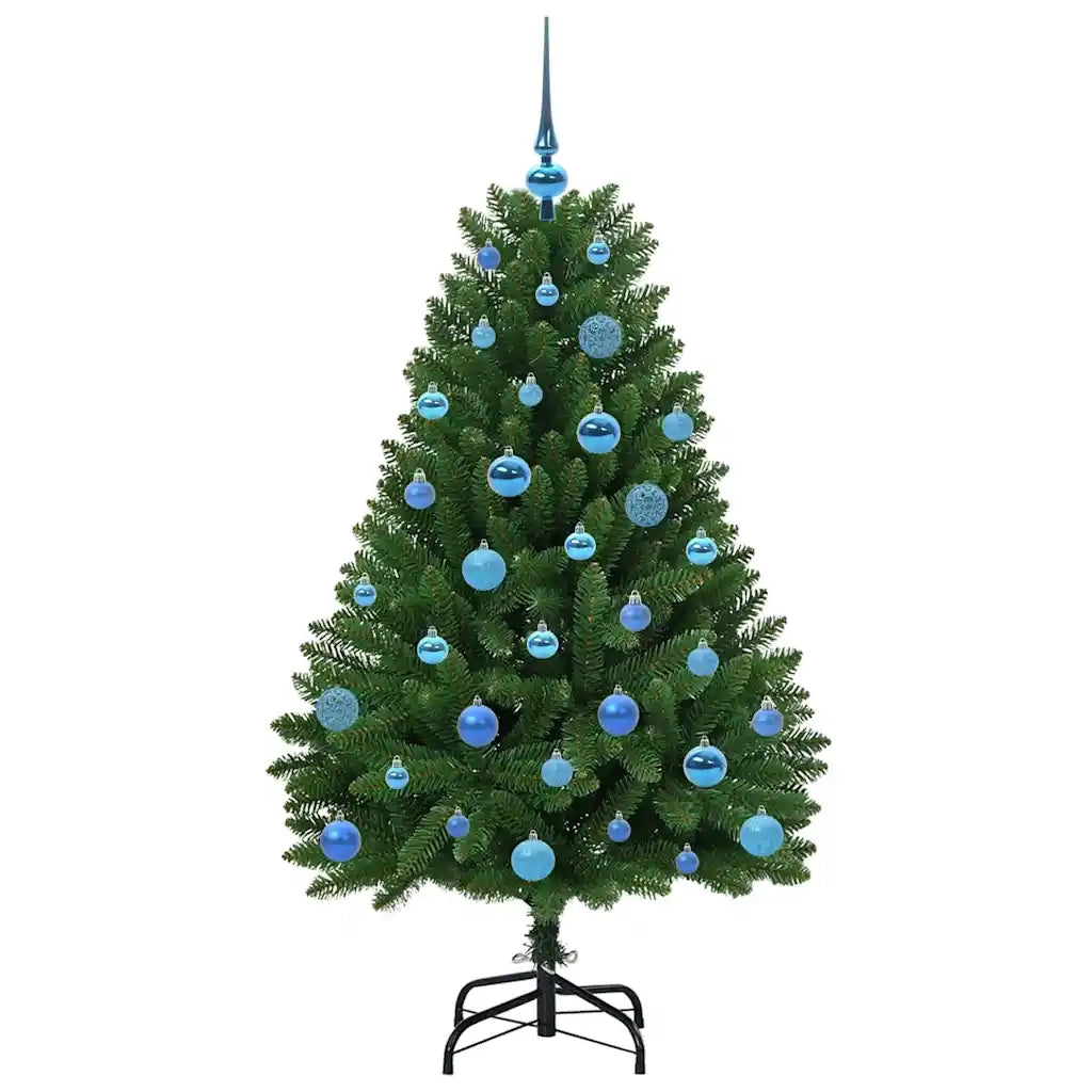 Albero di Natale | Decorazioni natalizie artificiale Verde 150 cm PVC e Metallo