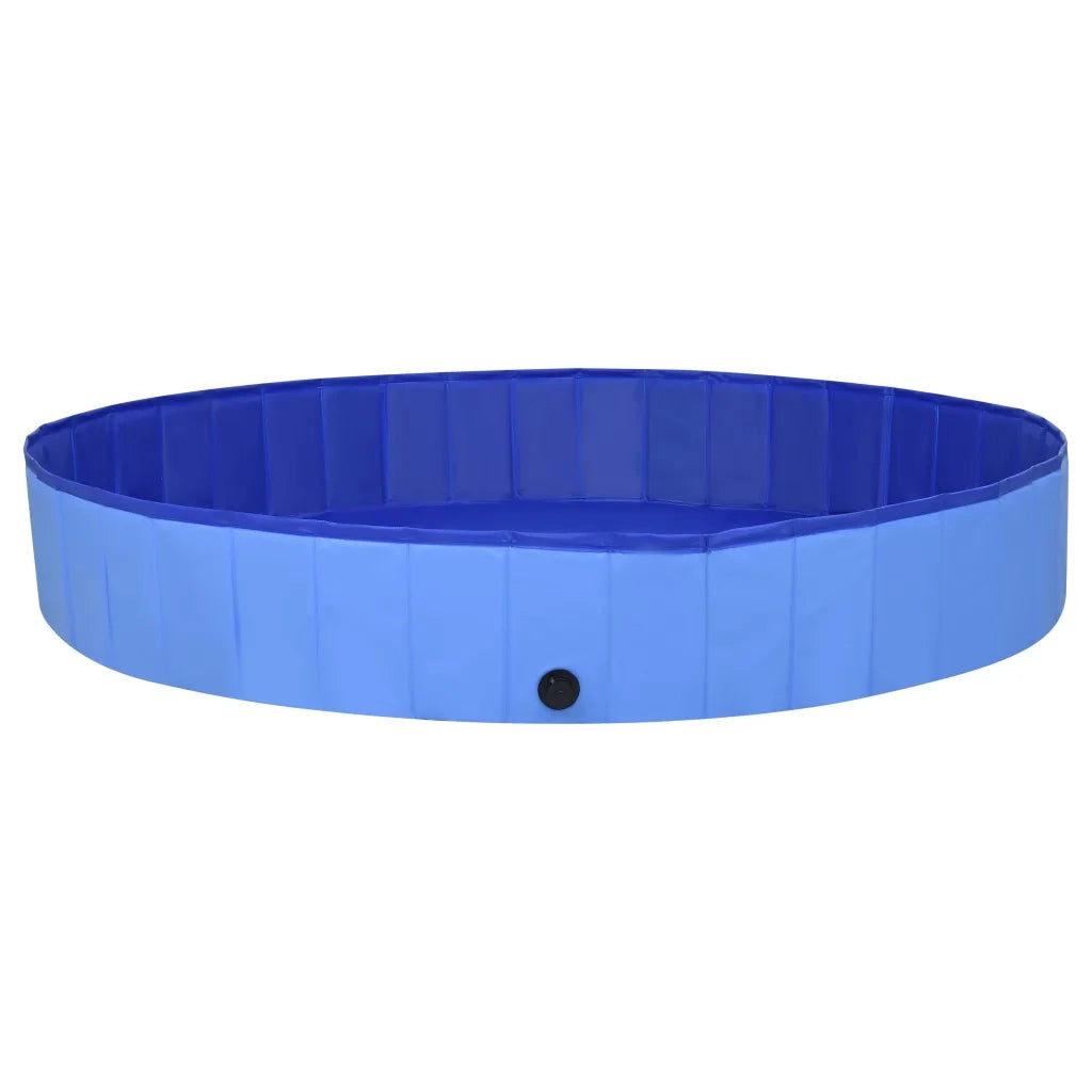 Piscina per Cani Pieghevole Blu 200x30 cm in PVC CFW3191636