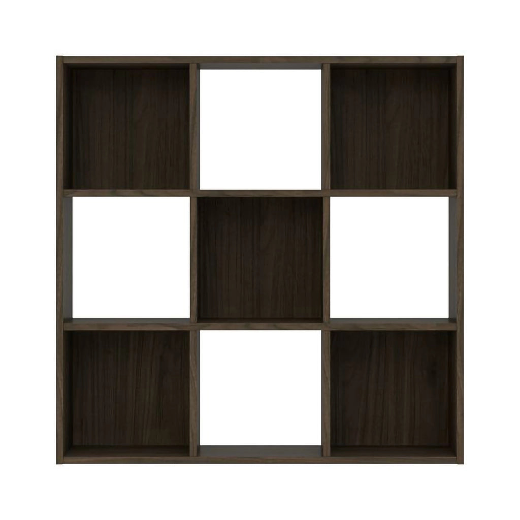 Biblioteca Liga, Libreria 6 Ripiani, 91x30x91h cm Marrone Noce