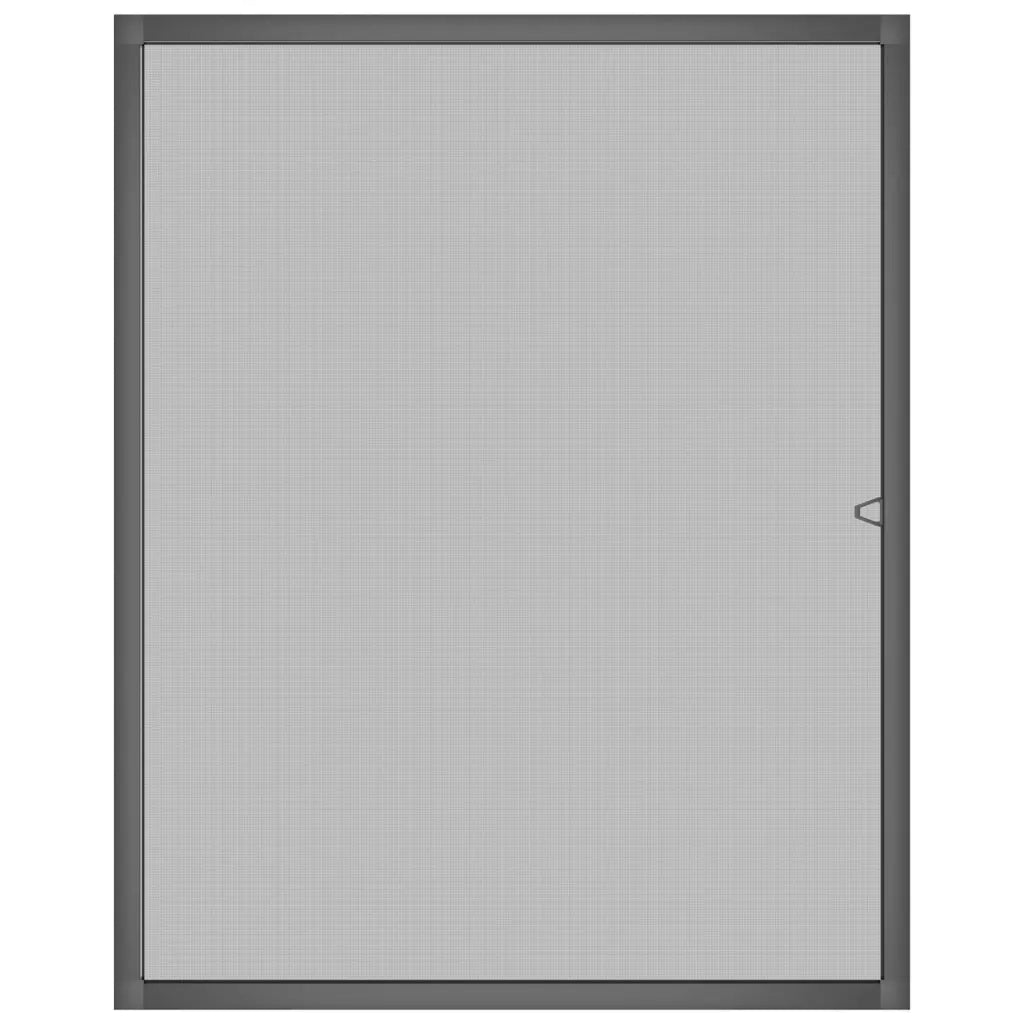 Zanzariera per Finestre Antracite 80x100 cm CFW3680946