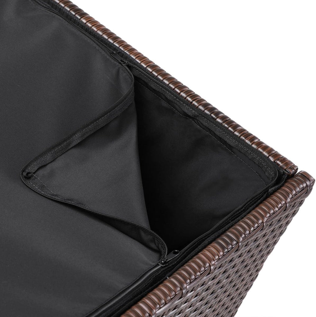 ® Lounge Tavolo da Giardino Set Polyrattan Mobili da Esterno Inclusi Cuscini 318L Gruppo di Seduta Terrazza Balcone Salottino Outdoor