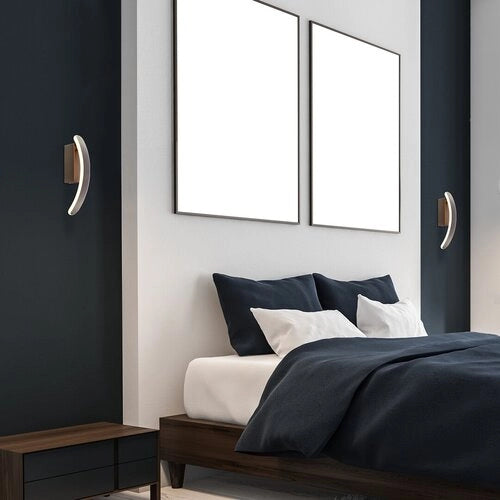 Applique arco moderna cromo satinato LED 12W 3000K Rabalux