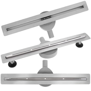 Canalina Di Scarico Rea Filo Nickel Brush 70