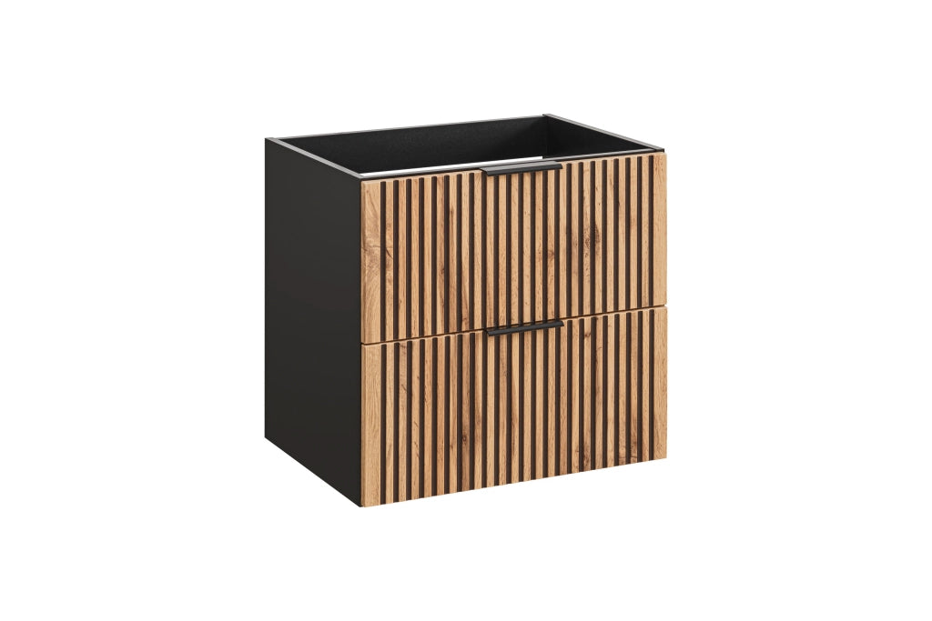 Mobile sottolavabo 60 cm 2 cassetti Xilo 60 x 57 x 46 cm