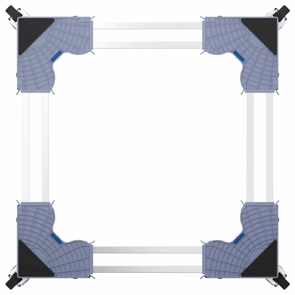 Base per lavatrice Grigio 67 x 67 x 12 cm Acciaio inossidabile CFW7059218