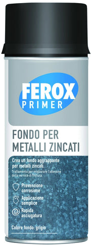 Arexons FEROX FONDO AGGRAPPANTE PER METALLI ZINCATI ml.400 6.00 pz