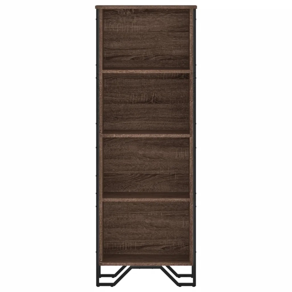 Libreria Rovere Marrone 50x31x137,5 cm in Truciolato 848613