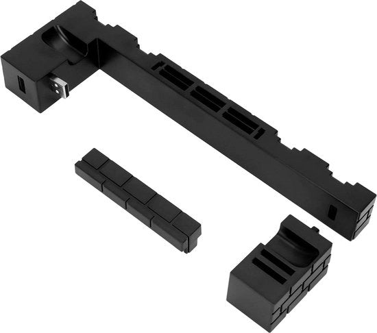 Caricatore per controller - 4 Slot - Ricarica per 8 Cartucce - Stazione di ricarica per console - Compatibile con controller - Nero