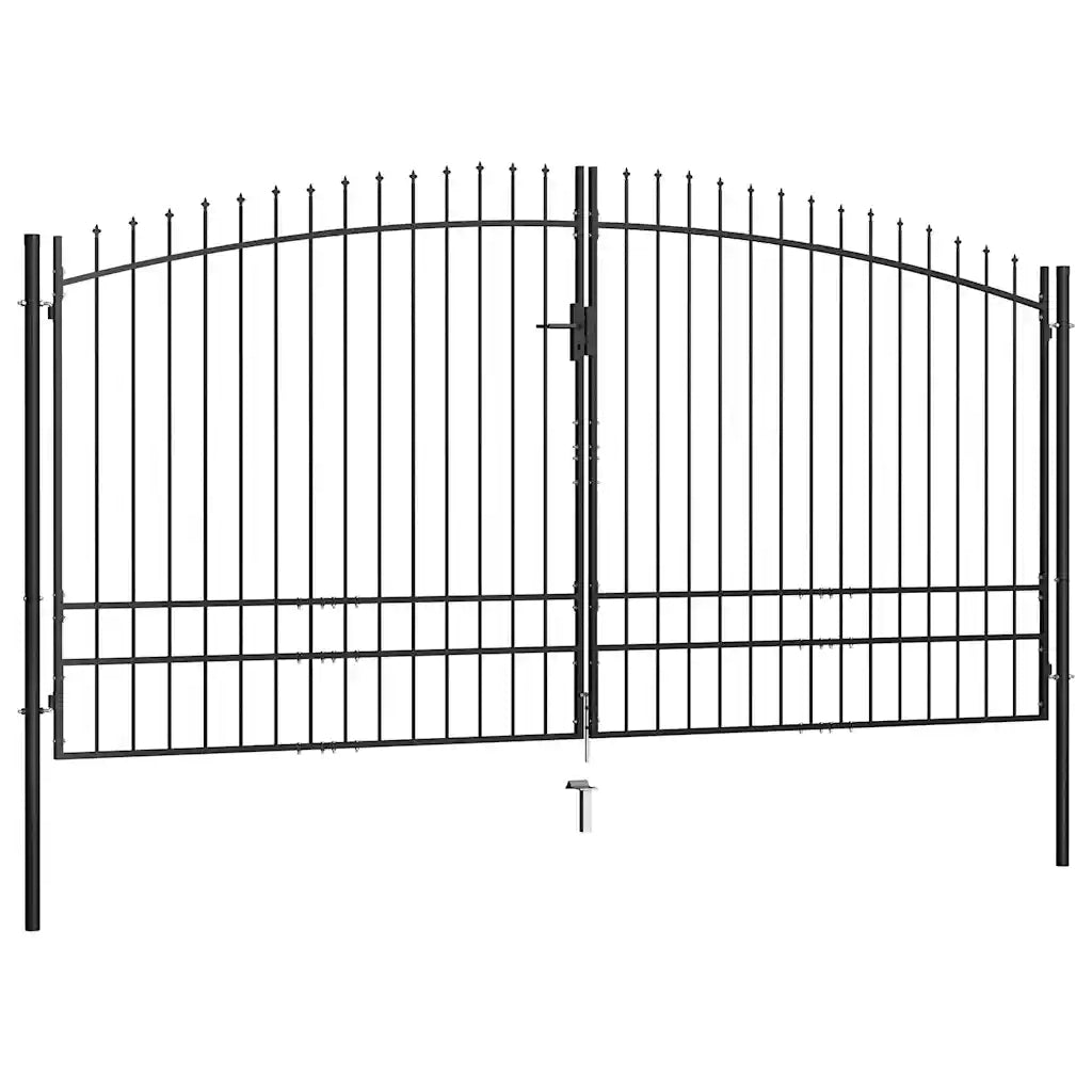 Cancello Doppio con Punte a Lancia 400x248 cm cod mxl 53967
