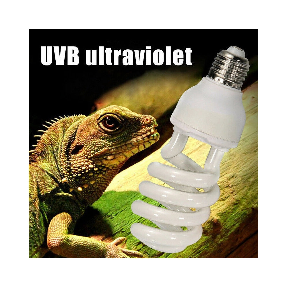 Trade Shop - Lampada Fluorescente Uvb 10.0 Luce Solare Rettili Habitat Estremamente Luminoso -