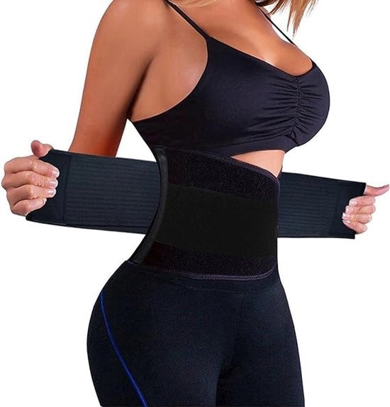 Allenamento Abdominale per Donne – Cintura con Supporto Lombo – Sacchetto di Suda per Sauna, Perdita di Peso, Allenamento & Fitness
