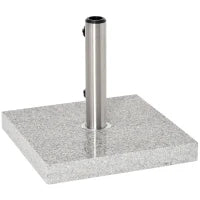 Supporto Base Per Ombrellone da Giardino in Marmo Peso 25kg 40×40×36cm