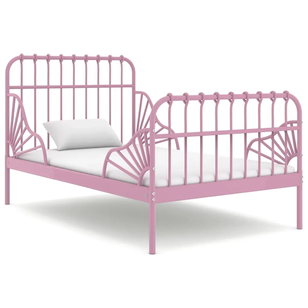 Giroletto Estendibile Rosa in Metallo 80x130/200 cm