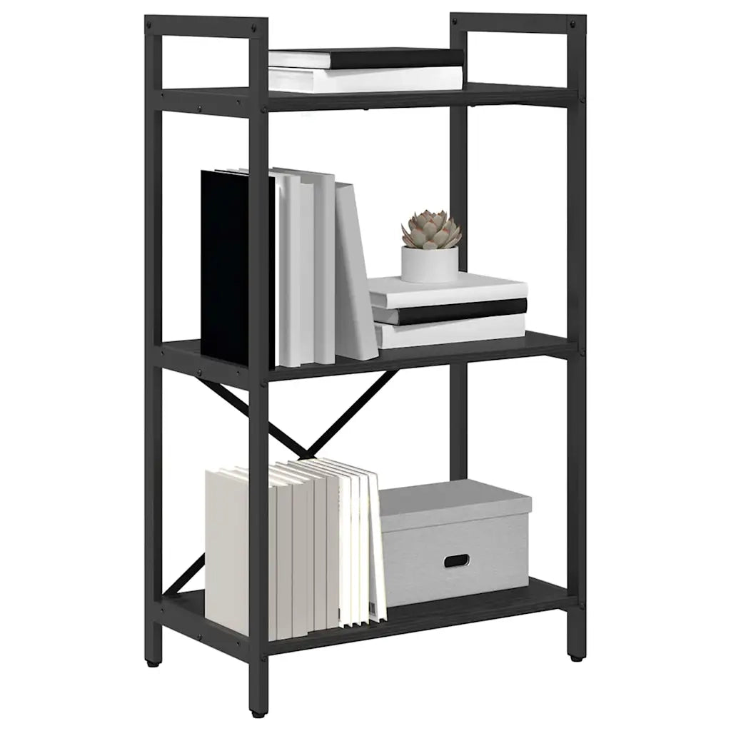 Libreria Rovere Nero 56 x 34 x 96 cm Legno multistrato