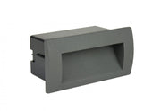 Lampada LED incasso scalini 4W 3000K IP65 grigio SU-MA M2031