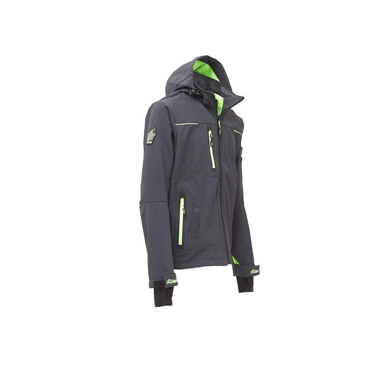 U-POWER GIACCONE SPACE GRIGIO-VERDE TG.   L- 1,0 pz