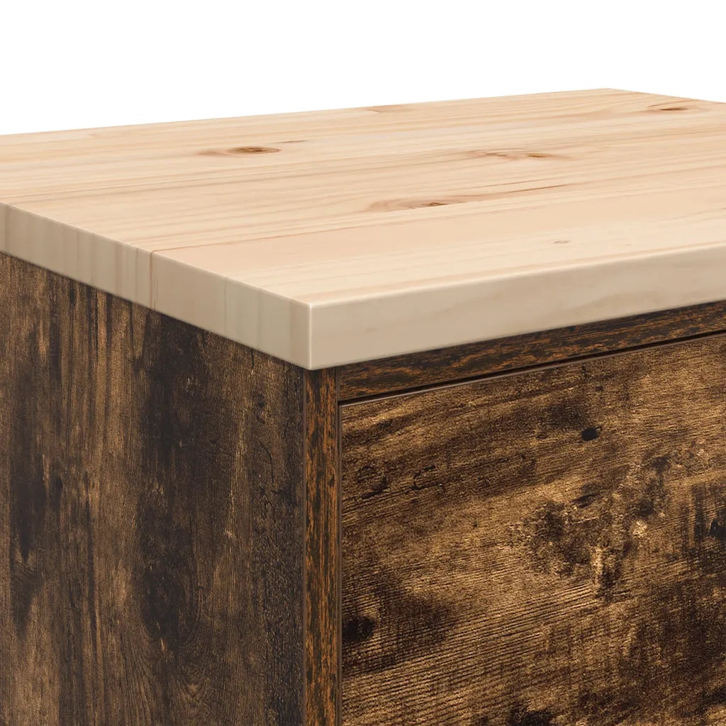 Armadietto da Garage in Rovere Affumicato 60x51x85 cm CFW9630761