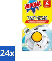 24 x Trappole per formiche - 2 Trappole per formiche - Scatola per formiche - Lotta contro le formiche - Infestazione di formiche - Difesa contro le formiche - Repellente per formiche - Eliminazione delle formiche