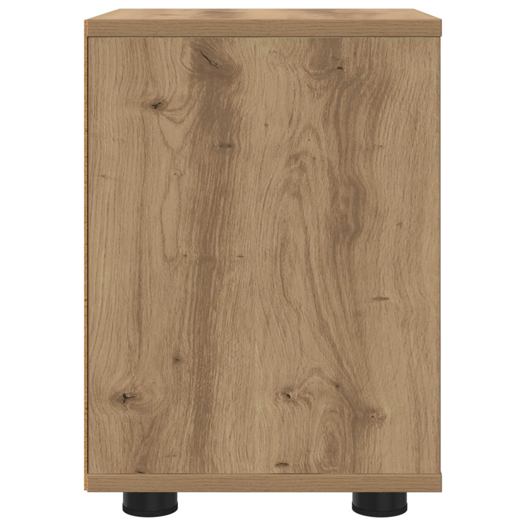 Comodino Rovere artigianale 30,5 x 30 x 43 cm Legno multistrato 888815