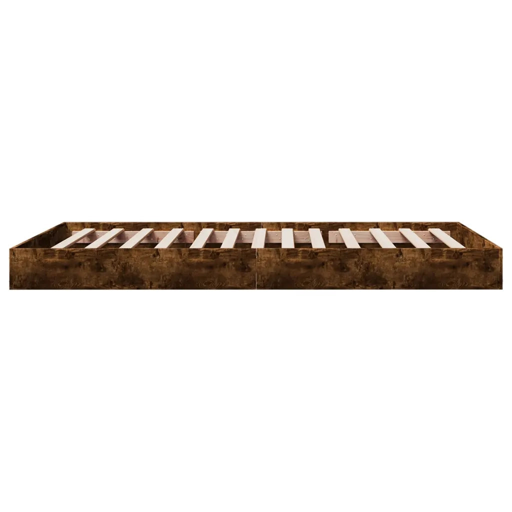 Giroletto senza Materasso Rovere Fumo 90x190 cm in Truciolato