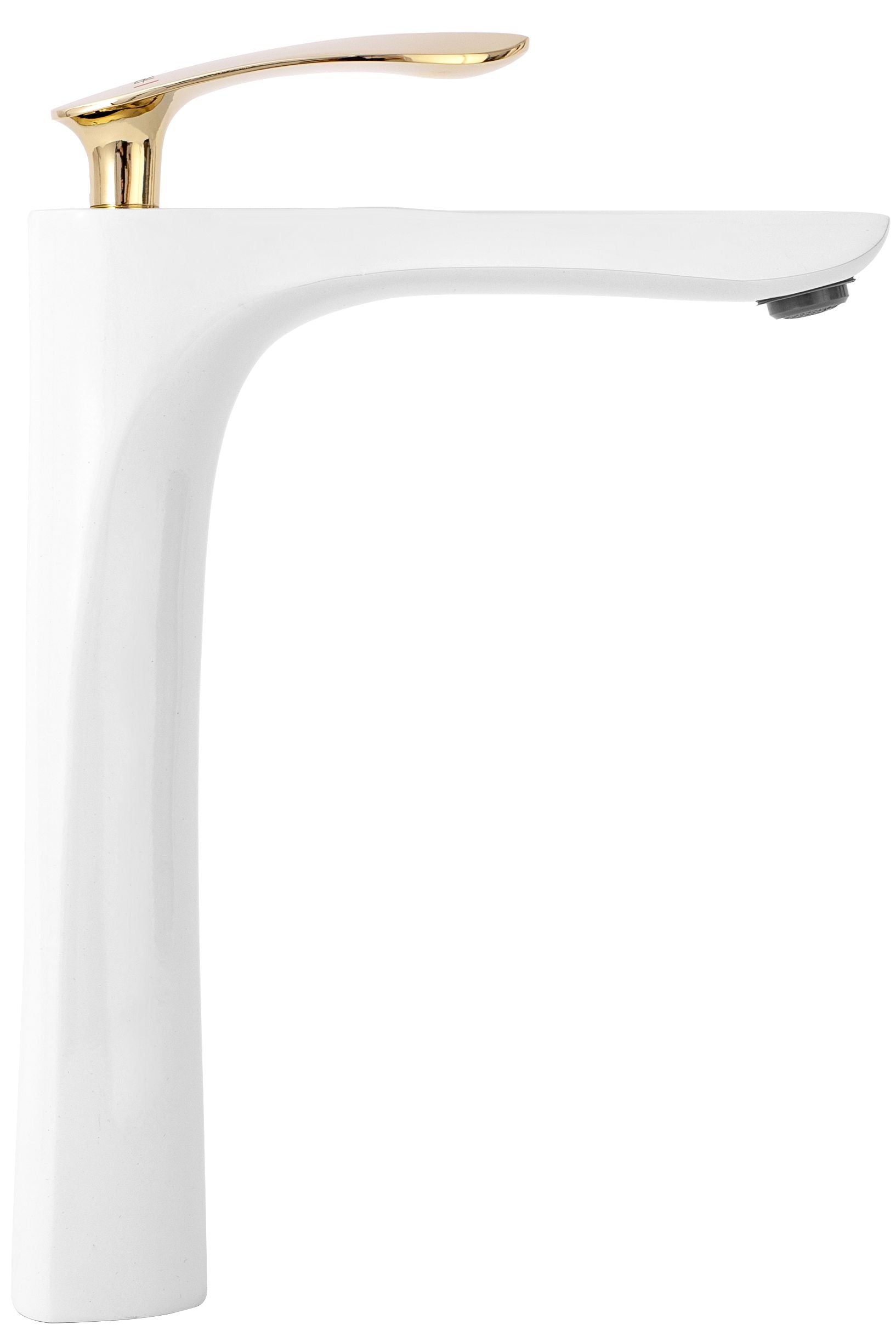 Rubinetto Da Lavabo Rea Orbit White Gold High