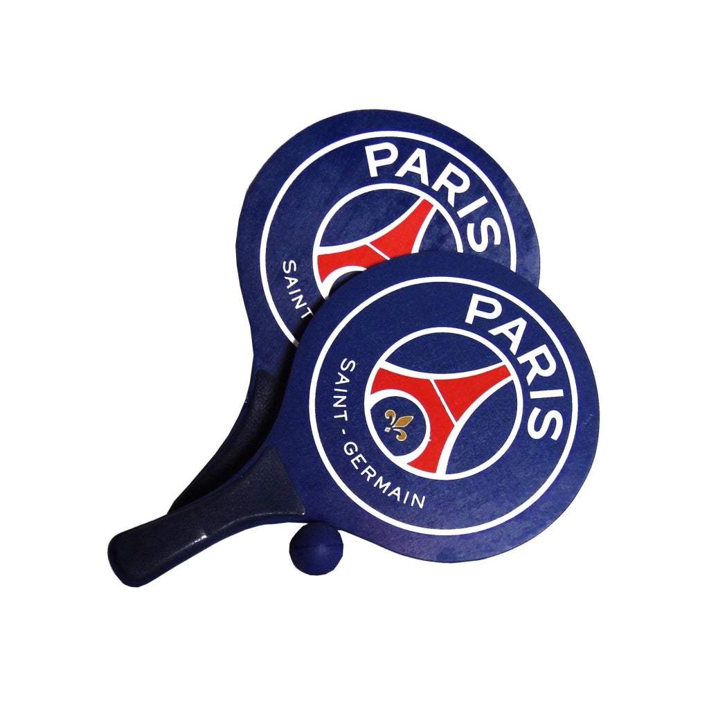 Racchettoni da spiaggia - Paris Saint Germain - Palla inclusa - Dimensioni: 33 x 18,3 cm