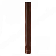 TUBO SMALTATO PER STUFE cm 50 ø 10 marrone EUROPROFIL