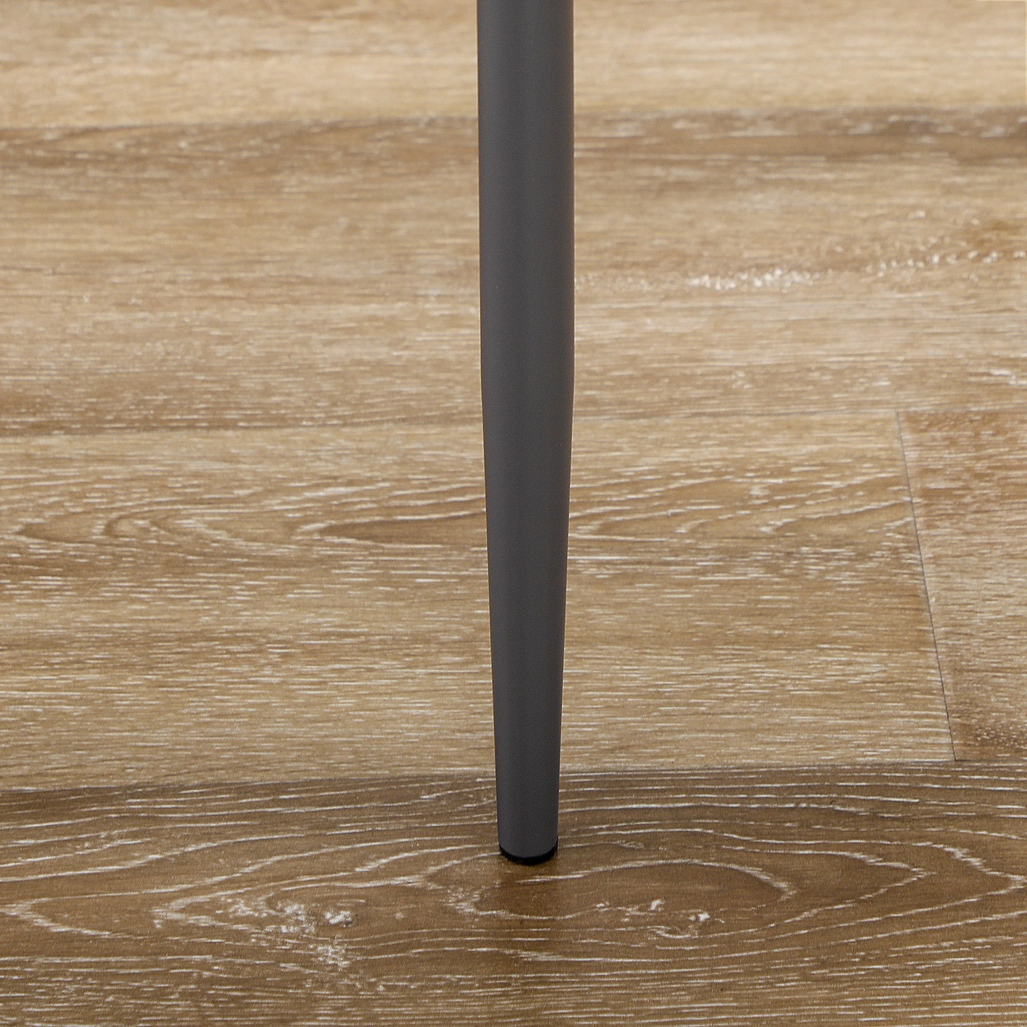 Set da Pranzo Tavolo e 4 Sedie in Similpelle Top in Vetro Temperato Grigio