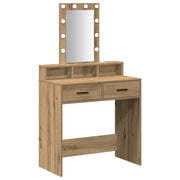 Toeletta | Tavolo da Trucco Marrone 79 x 41 x 140 cm Legno multistrato
