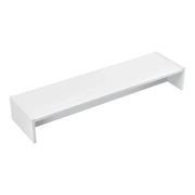Supporto per monitor rialzo per schermo supporto per monitor supporto da tavolo per monitor in truciolato 100 cm bianco 03_0003912