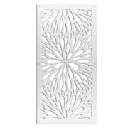 SQUIRT - Pannello in PVC traforato - Parasole Misura: 50x150 cm, Colore: bianco