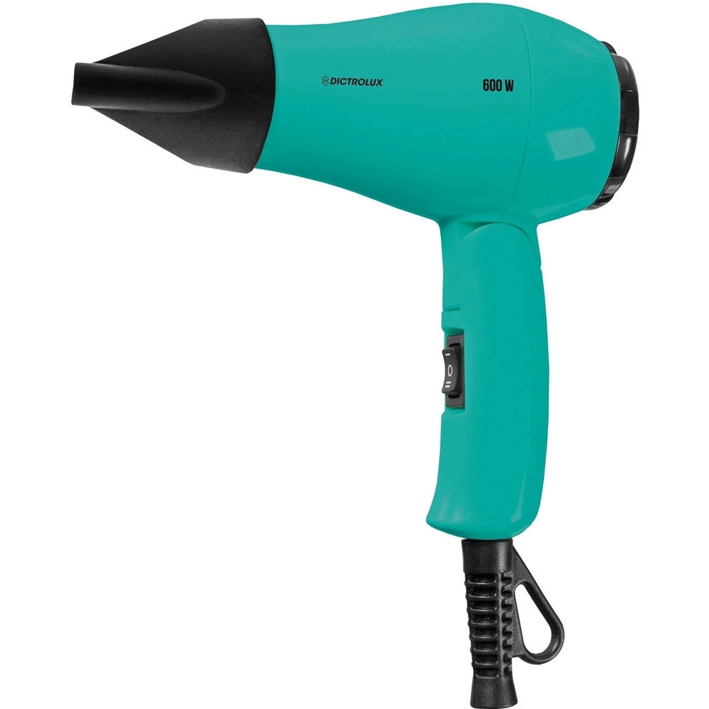 Trade Shop - Asciugacapelli Da Viaggio Pieghevole 600 Watt Motore Dc 2 Velocità Con Diffusore Styling -