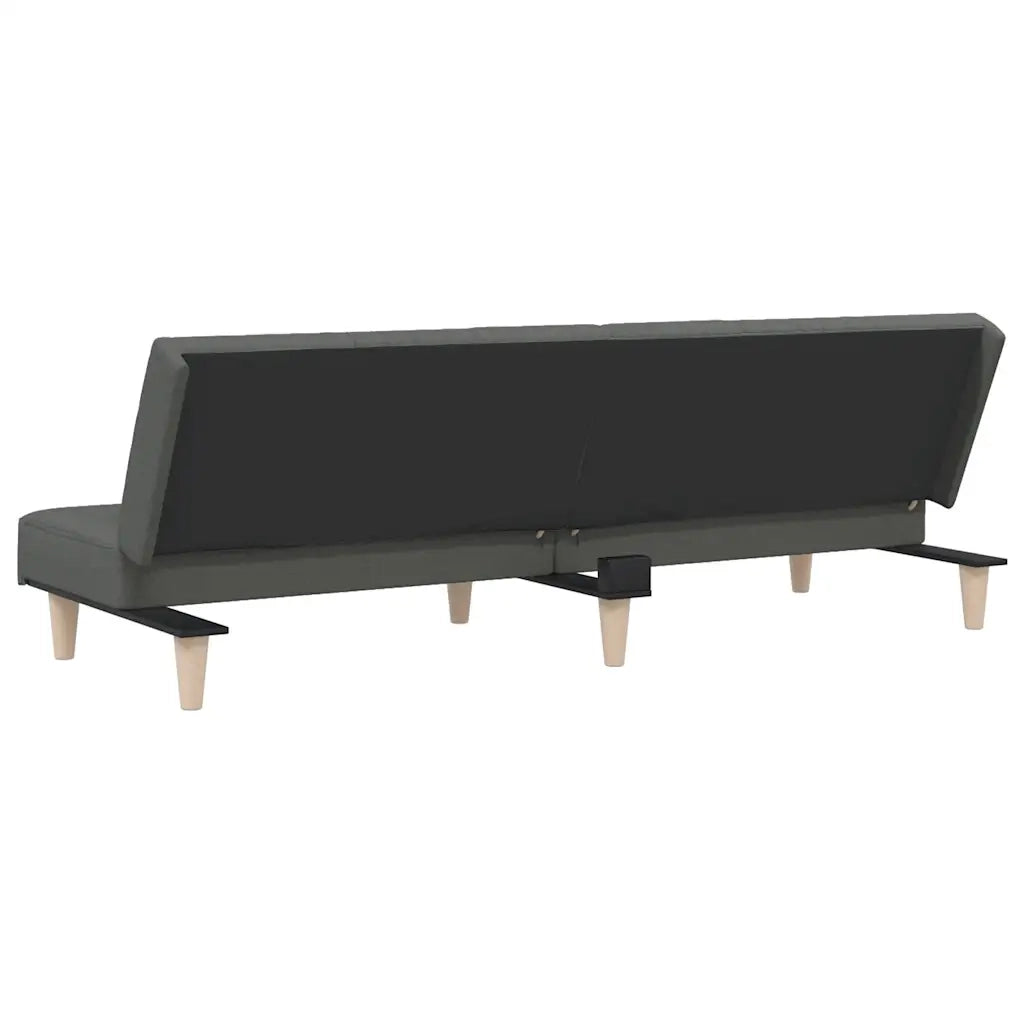 Divano letto | Sof¨¤ letto | Letto singolo Grigio Scuro in Tessuto