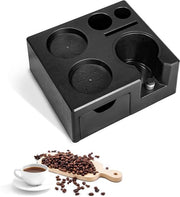 Accessorio per macchina da caffè - standard di livello caffè - 51/54/58 mm - accessorio per macchina da caffè - tappo per filtro - base in ABS - con spazio multifunzionale per accessori - adatto per baristi a casa.
