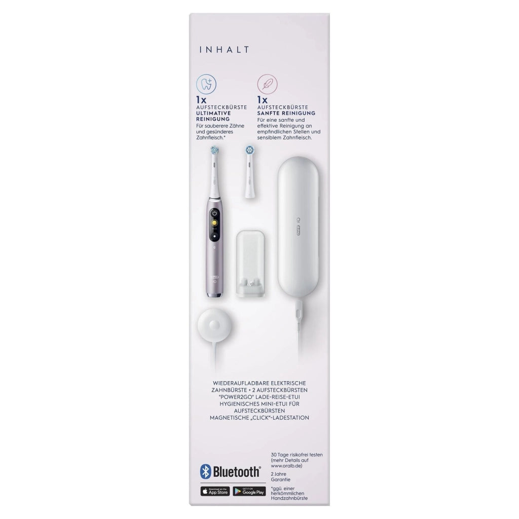 Oral-B iO Series 9n Adulto Spazzolino rotante-oscillante Rosa