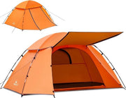 Tenda per 1-2 persone, ultraleggera, impermeabile, PU3000 mm, tenda per campeggio, piccola confezione, tenda per outdoor e campeggio