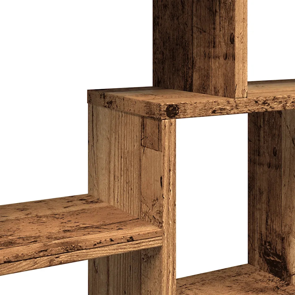 Scaffale a Parete Legno Antico 85x16x52,5 cm Legno Multistrato CFW4367606